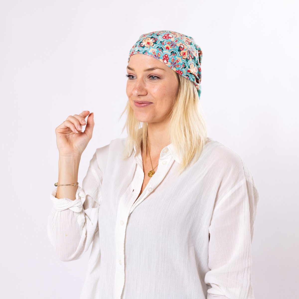 Breezy Blooms - Bandana - Handtuch | Outdoor - Allrounder & Kopfbedeckung - woodsandwaves.co
