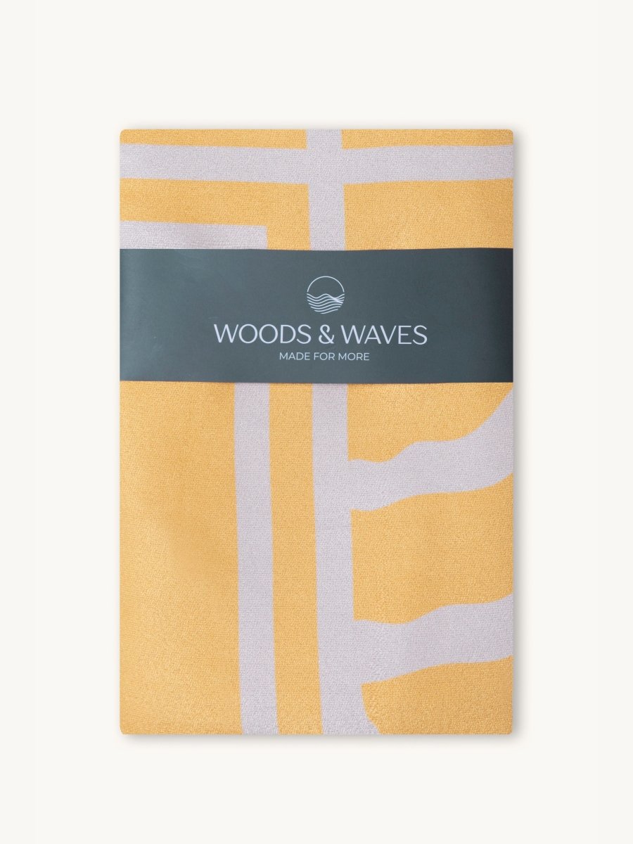 Eternal Sun - Stranddecke XXL - leicht, kompakt & sandabweisend - woodsandwaves.co