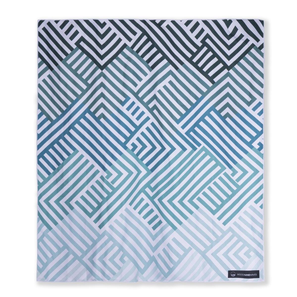 Mint Relaxation - Stranddecke XXL - leicht, kompakt & sandabweisend - woodsandwaves.co