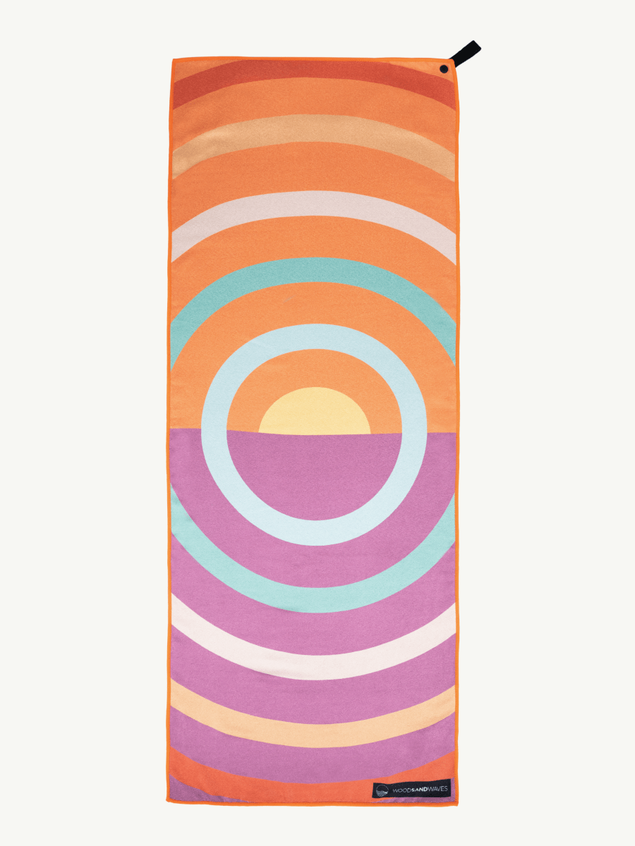 Sporthandtuch mit Magnet & Zipper - Tasche - woodsandwaves.co