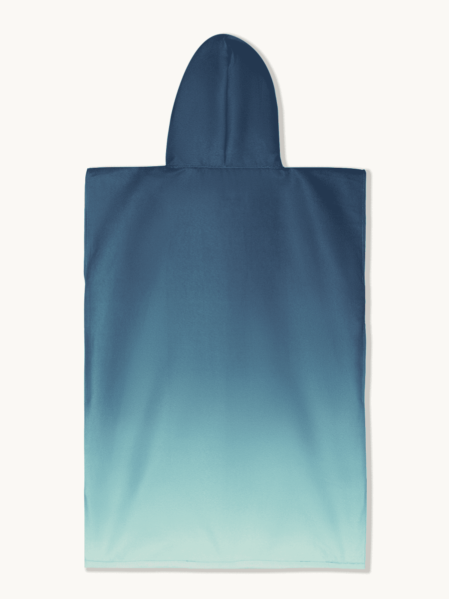 Surf - Poncho - für Frauen & Männer - aus schnelltrocknender und leichter Mikrofaser - Low Tide - woodsandwaves.co